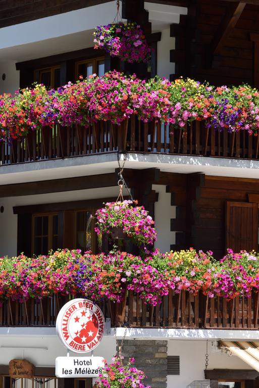 Hotel Les Melezes Hauderes Exterior photo